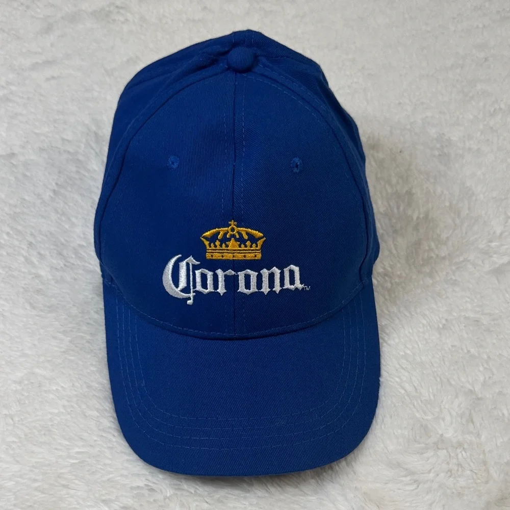 Corona Royal Blue Cap with Gold Accent
